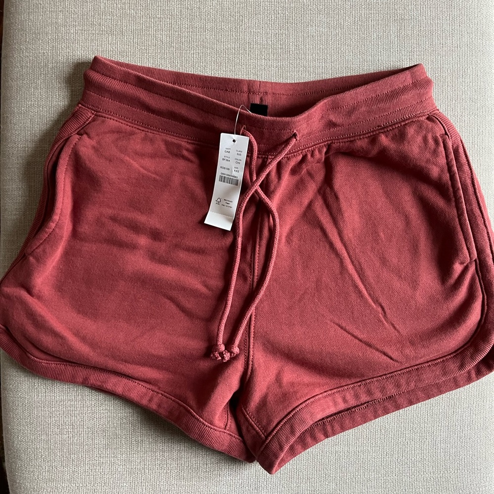 J. Crew University Terry Drawstring Short in Chimney, size XXS, BNWT.